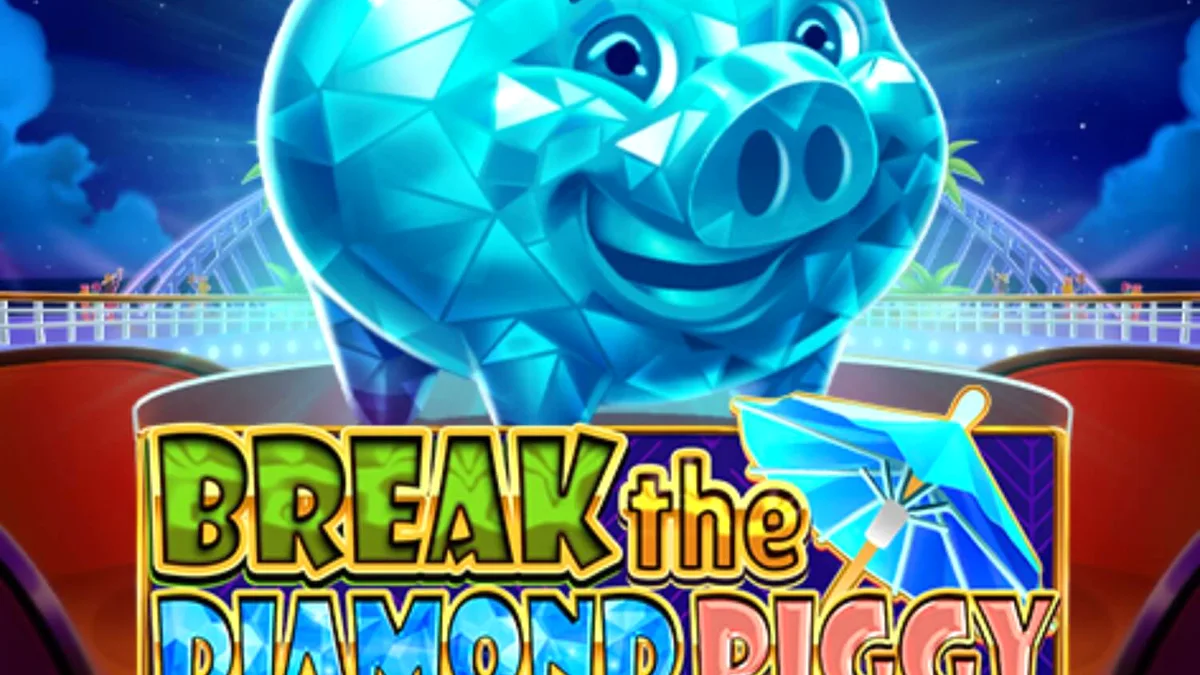 Tampilan visual slot Break the Diamond Piggy dengan tema kapal pesiar mewah